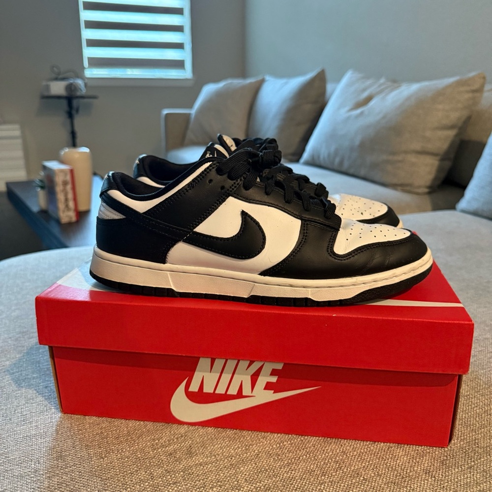 Nike Panda Dunks Classic Black and White Low-Tops